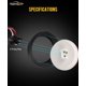 thumbnail image 4 of Luces traseras para remolque Partsam, 4 pulgadas, redondas, LED, 6 unidades, 12 V, 4 of 7