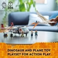 thumbnail image 2 of LEGO Jurassic World Quetzalcoatlus Plane Ambush Set 76947, with Dinosaur Toy Figure and Airplane Model, 2022 Movie Inspired, Multicolor, 2 of 5