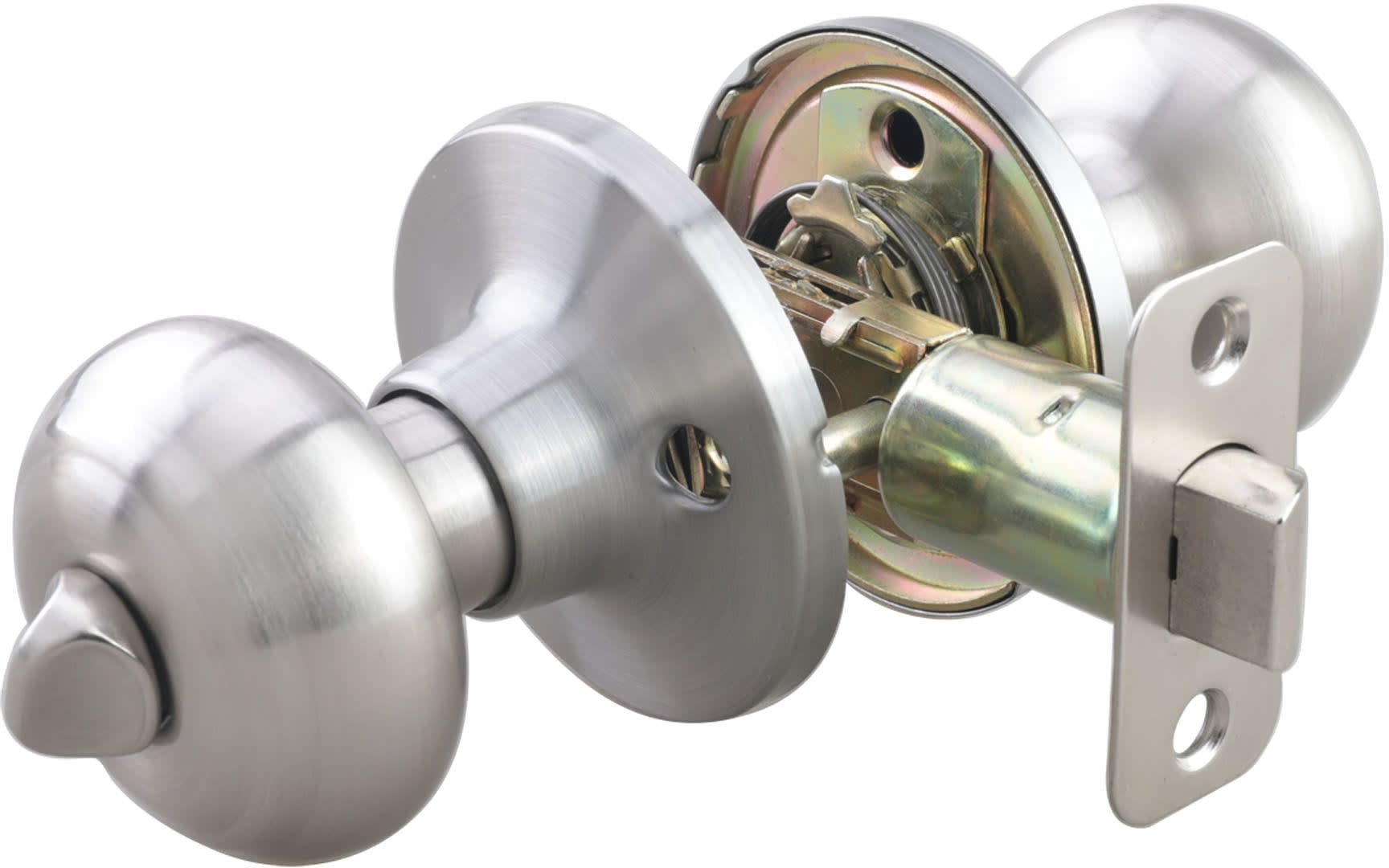 Miseno Mlk3050 Druid Ridged Ball Privacy Door Knob Set - Bronze