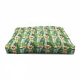 thumbnail image 4 of Floral Pet House, Exotic Hawaiian Style Botanical Pattern for Tropical Heaven and Paradise Holiday, Outdoor & Indoor Portable Dog Kennel with Pillow and Cover, 5 Sizes, Multicolor, by Ambesonne, 4 of 5