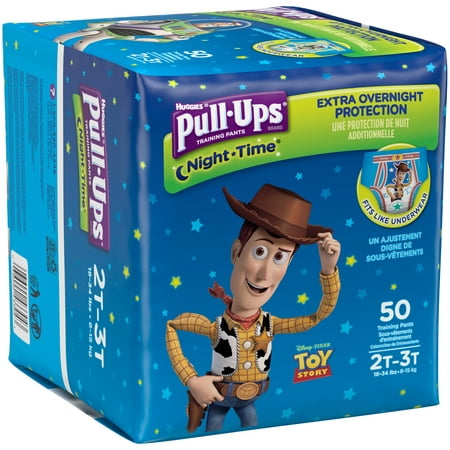 Pull-Ups Training Pants, NightTime for Boys 2T-3T
