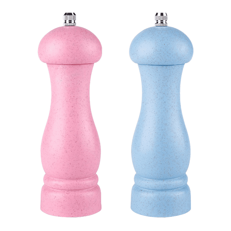 Auto Salt and Pepper Grinder Set Pepper Mills Pink Salt and Pepper Shakers  Set Glass Bottle - China Unicorn Pepper Mill Magnum and Ceramic Grinder  price