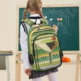 thumbnail image 7 of FORMRS Unisex School Backpack 17" Student Travel Bag with Laptop Compartment, Colorful Martini, 7 of 7