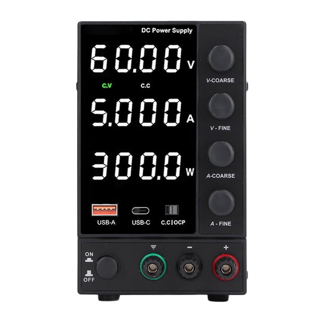Fuente De Alimentación CC DPS3010U Fuente De Alimentación Regulada Conmutada De Escritorio 0-30V 0-10A Con Interruptor De Alarma De Cortocircuito OCP Baja Ondulación Y