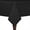 Black, variant on Ultimate Textile (3 Pack) Satin-Stripe 60 x 108-Inch Rectangular Tablecloth - for Wedding and Catering, Hotel or Home Dining use, Black