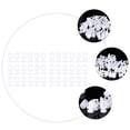 thumbnail image 4 of Miangastore 200 Pcs Curtain Straight Roller Plastic Slide Smoothly For Offices, 4 of 9