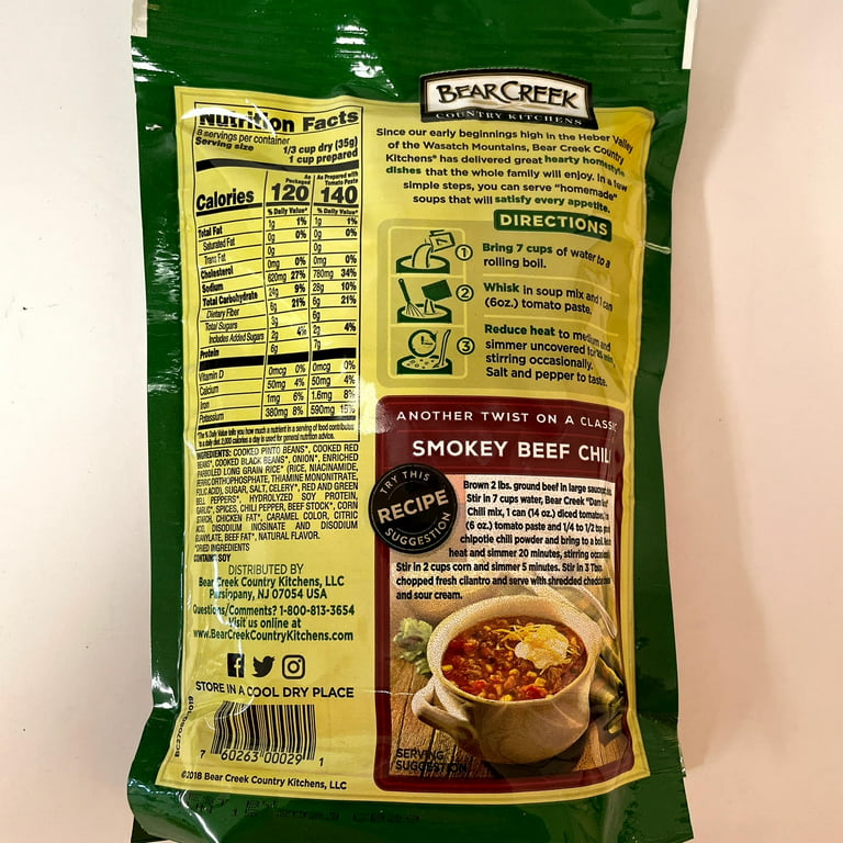 Gourmet Soup Mix | Chili and Dry Vegetable Soup Mix Pack