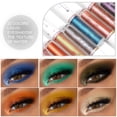 thumbnail image 4 of 24 Color Liquid Water Eyeshadow Pearl Long Lasting Strong Color Non Stick Cup Eyeshadow Cosmetics, Makeup Eye Shadow, 4 of 9