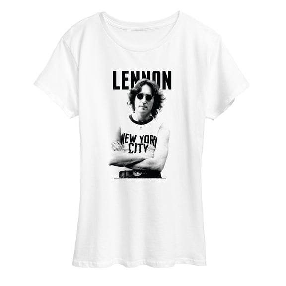 John Lennon - Lennon NYC - Women's Short Sleeve Graphic T-Shirt