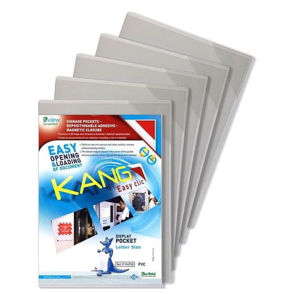 Tarifold, Inc Kang Magnetic Closure Repositionable Pocket