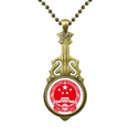 thumbnail image 1 of Collar de Guitarra Antigua Unbranded Emblema Nacional de China Simbolo Rojo M, 1 of 3