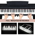 Glarry 88 Key Weighted Action Digital Piano, Electronic Keyboard Piano