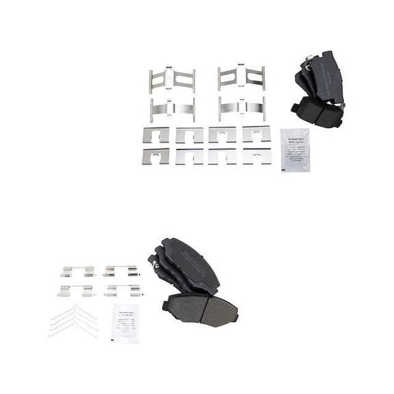 Brake Pad Set - Compatible with 2013 - 2015 Acura ILX 2014