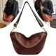 thumbnail image 1 of Bolso Cruzado Bolso Hombro Sencillo Gran Capacidad para Mujer para El (café), 1 of 9
