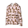 thumbnail image 2 of Fotbe Leopard Print Men's Women's UPF 50+ Sun Protection Jacket Hooded Cooling Shirt with Pockets Hiking Outdoor Performance-Small, 2 of 8