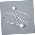 thumbnail image 2 of 50pcs Elastic Rope Outdoor Teepee Tent for Camping Tie Down Strap Bungee Cords Strap Camping Bungee Balls Polypropylene White Tent Tie Downs Canopy Bungee Balls Tent Bungee Cord, 2 of 5