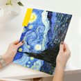 thumbnail image 5 of WIRESTER Set 12pcs Decorative File Folders with 1/3 Cut Tab, Pretty Letter-Size Holders for Office (6 Designs) - Famous Painting Van Gogh, 5 of 7