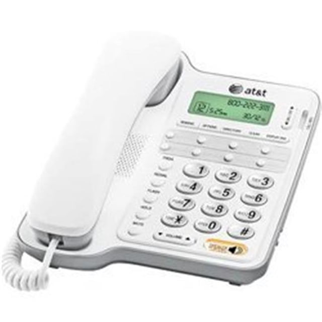 ATT-Vtech 89-4030-00 CL2909 Single Line Spkr With CID, CW, White