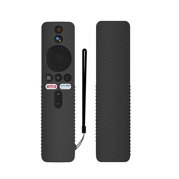 Estuche de control remoto de silicona Y48 para Xiaomi Mi TV Stick 4K 2022 (negro) Tmvgtek control remoto