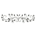 thumbnail image 4 of Stratton Home Decor Patina Scroll Leaf 40x10 Inch Metal Wall Art Room Decoration, 4 of 6