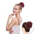 thumbnail image 1 of Messy Extensions de Pain de Cheveux Scrunchies Morceaux de Cheveux Donut Updo Queue de Cheval pour les Femmes, 1 of 6