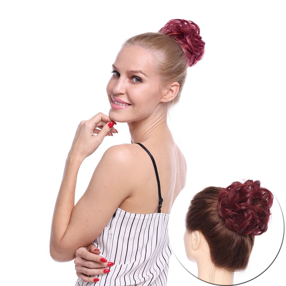 Hair pieces buns updos online