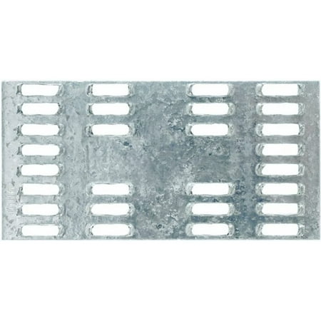 

YYueJIEF Mending Plate 4 L X 2 W 20 Ga Galvanized