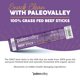 thumbnail image 3 of 100% Grass Fed Garlic Summer Sausage Beef Sticks - Delicious Gluten Free Beef Snack - High Protein Keto Friendly, 3 of 5