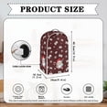 thumbnail image 6 of HELLHERO Christmas Stripes Food Processor Cover Durable Home Kitchen Indoor Top Handle Proof Stain Kitchen Blender Dust Covers with Easy to Clean, 6 of 6