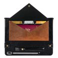 thumbnail image 5 of for Samsung Galaxy Tab 12.4" S8plus/X800/X806/S7FE/T730/T733/T736/T738/S7plus/T970/T975 Protective Envelope Case, PU Leather w/Pen Holder/Card Slot/Hand Strap Wallet Shoulder Bag Carrying Case,Coffee, 5 of 6