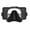 Black square face mirror, variant on Gintenco Water Sports Silicone Scuba Swimming Swim Diving Mask Snorkel Glasses Anti Fog Goggles black