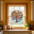 thumbnail image 4 of Luckky Acrylic Puzzles Suncatcher Window Hanging,83 Pieces Sun Catcher Stained Glass Acrylic Puzzles Decoration for Women Men Mom Birthday Gift Home Decor, 4 of 9