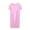 Pink, variant on HomeGardon,Nightgowns for Women Sleepwear,Womens Short Sleeve Skirt Summer Thin Loose Dress Casual Solid Color Home Nightgown,XL-XXXXXL