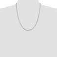 thumbnail image 3 of Auriga Fine Jewelry 925 Sterling Silver 1 mm Round Franco Chain Necklace for Women 22", 3 of 7