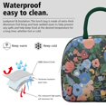 thumbnail image 3 of Womens Pioneer Flower Floral Print Pattern Lunch Box for Work,Insulated Lunch Bag for Women,Loncheras Para Mujer,Leakproof Adult Lunch Bag for Work,Beach,Travel,Picnic,Camping, 3 of 7