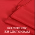 thumbnail image 4 of KAIPHO Red Round Tablecloth Waterproof Stain Resistant Wrinkle Free Table Cloth 210GSM Polyester Washable Wipeable Table Cover for Party, Banquet, Wedding, Indoor and Outdoor (90 inch, Circle), 4 of 9