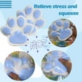 thumbnail image 2 of Stress Relief Toys Cat paw,Cute Cat Paw Shaped Cushion for Home Decor，Soft Plush Pillow for Sofa，Bed，and Office Chair Pink and White, 2 of 4