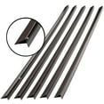 thumbnail image 2 of FASÄDE 47 in. Decorative Vinyl Large Profile Outside Corner Trim Smoked Pewter (5 Pack), 2 of 7