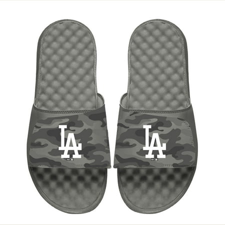 

Men s ISlide Gray Los Angeles Dodgers Camo Slide Sandals