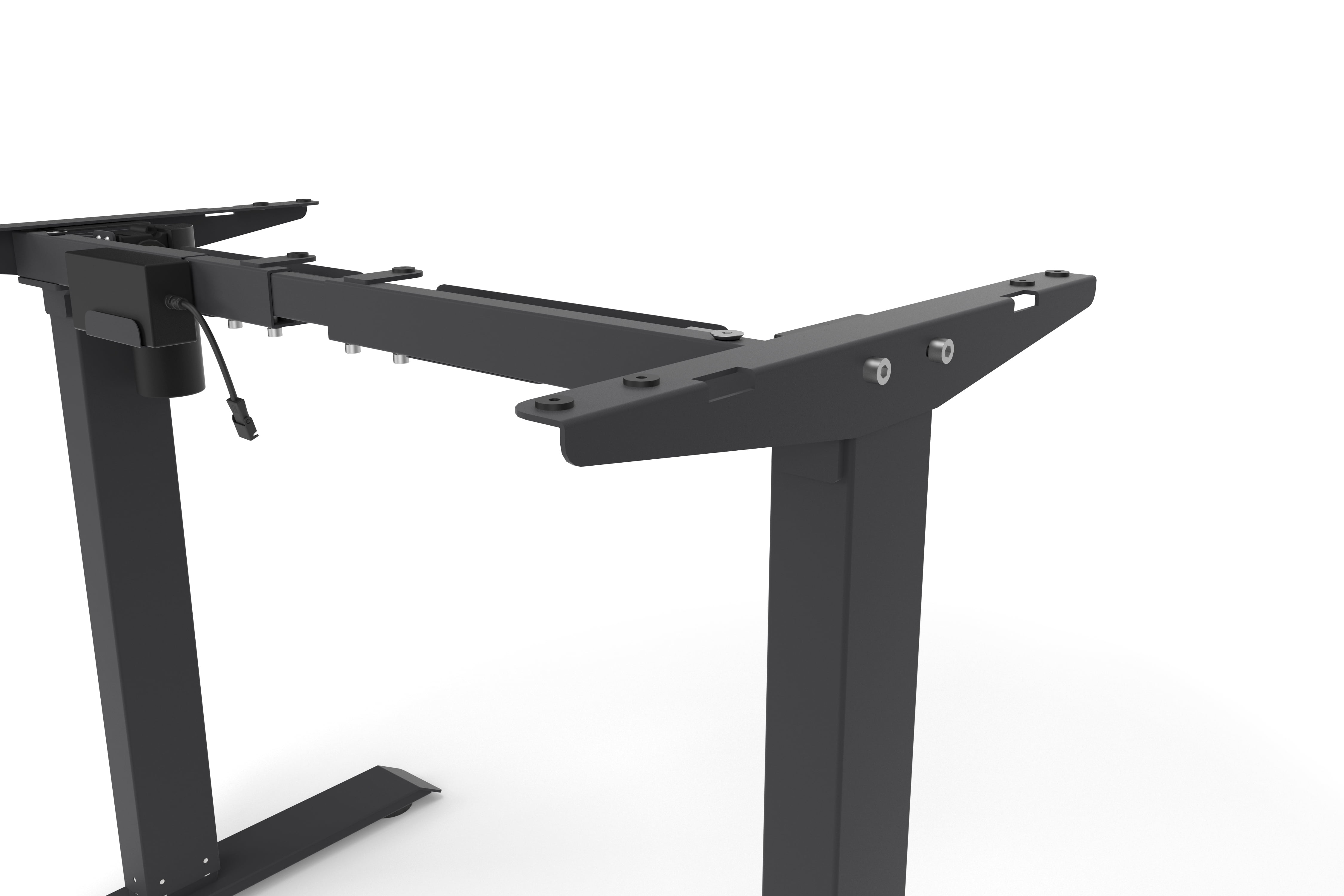 HON Basyx Commercial-Grade Electric Height Adjustable Desk Base 28" to 47"