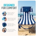 thumbnail image 3 of Ostrich The Original Chaise Lounge Beach Chair and Custom Fitted Towel Cover, 3 of 12