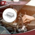 thumbnail image 2 of Enfriador de aceite del motor Unique Bargains para Mercedes-Benz Clase A W169 A160 A180 A200 04-12 2.0L Diésel Enfriador de aceite de transmisión No.A6401800765 Aleación de aluminio, 2 of 6