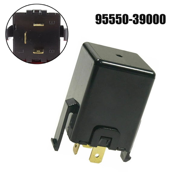 YASSDWBN Turn Signal Flasher Module Relay 3-Pin Automotive Electrical Parts for Hyundai & Kia