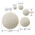 thumbnail image 5 of Super Sliders Beige Felt Furniture Pads and Grippers - Assorted Sizes, 108 Pieces, 5 of 7