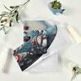 thumbnail image 6 of GZHJMY Christmas Snowman Towel Set of 3, Highly Absorbent Soft Towels with Bath Towel, Hand Towel and Washcloth for Bathroom Hotel Gym Spa, 6 of 7
