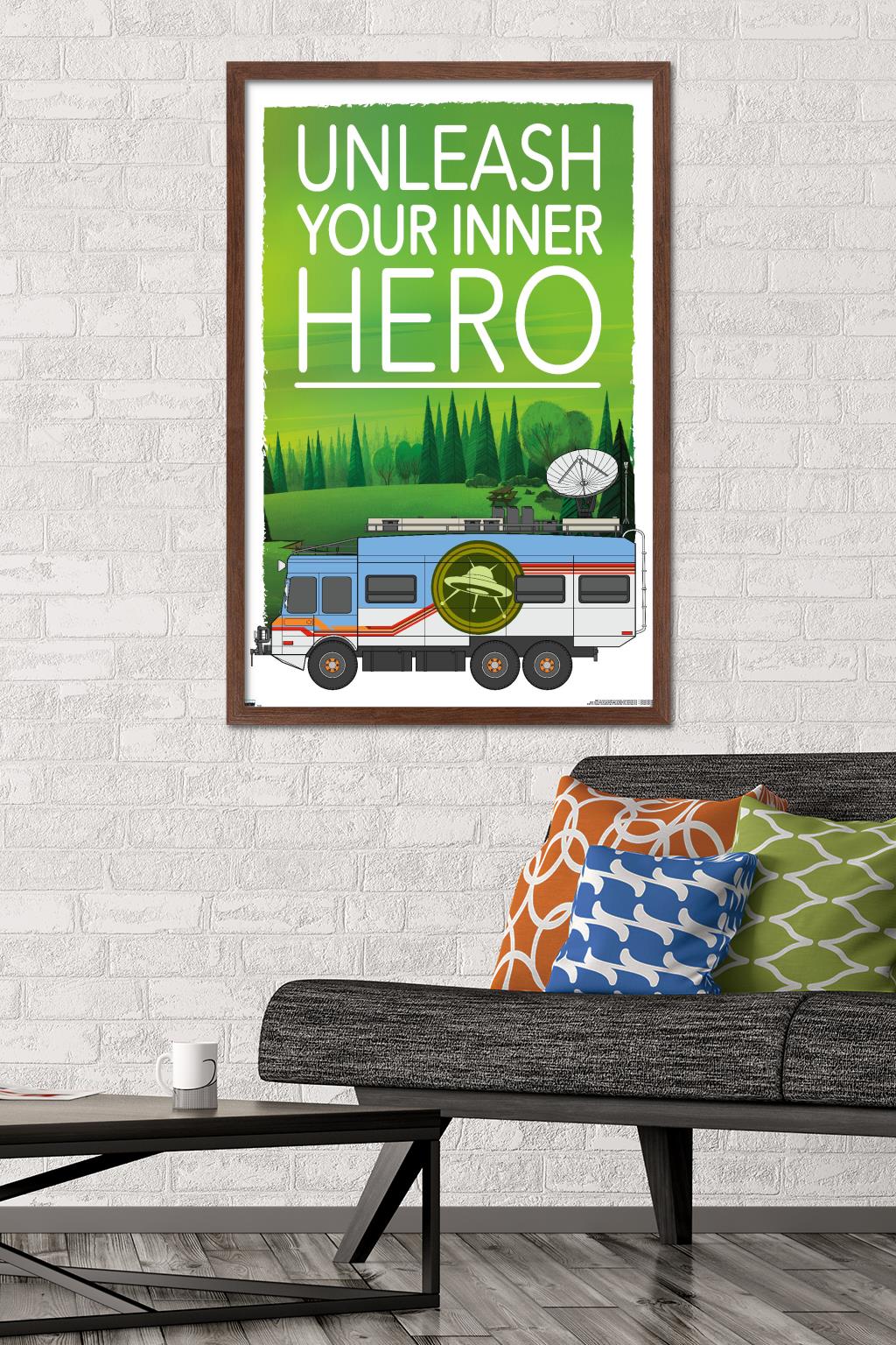 Ben 10 - Go Hero Wall Poster, 22.375" x 34", Framed - image 2 of 5