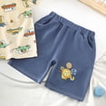 thumbnail image 6 of Akiihool Summer Short Sets Baby Boys Summer Newborn Baby Boy Clothes Romper and Shorts Outfits Set (Beige,3-4 Years), 6 of 6