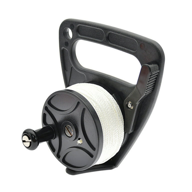Compact Scuba Dive Reel Kayak Anchor With Thumb Stopper For Safety