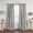 Chambray, variant on Elrene Home Fashions Grainger Buffalo Check Blackout Window Curtain, Black, 52" x 84"