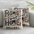 thumbnail image 3 of YANMS Spring Summer Sunflower Pillow Covers Yellow Home Decorations Cushion Case for Sofa Couch Farmhouse Room White, 3 of 5